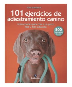 portada libro perro con correa en la boca