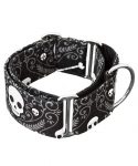 collar martingale negro con claveras